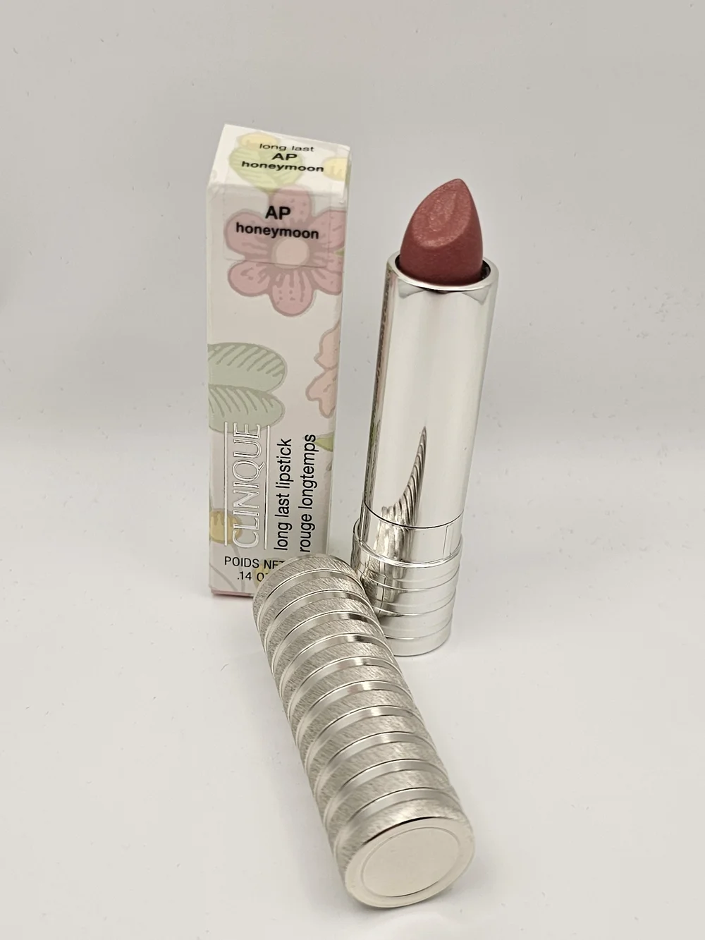 NEW Clinique Long Last Lipstick - AP Honeymoon Pink